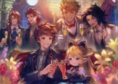 【中古】クリアファイル 集合 描き下ろしA4クリアファイル 「PS5/PS4ソフト GRANBLUE FANTASY：Relink」 ゲオ購入特典