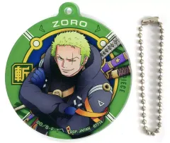 【中古】キーホルダー ロロノア・ゾロ(等身) 麦わらストアコラボ アクリルチャーム 「一番くじ ワンピース 未来島エッグヘッド～きみへの想い～」 J賞