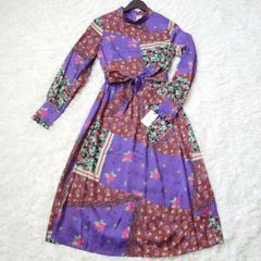 現行QR タグ付き＊ローレンラルフローレン マキシ丈 ペイズリー 