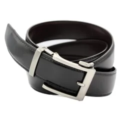 [Paani Paani] ベルト メンズ 大きいサイズ 穴なし ビジネス スーツ カジュアル 紳士用 学生 軽量 バックル 