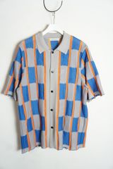 Supreme 23SS Gradient Grid Zip Up Polo - メルカリ