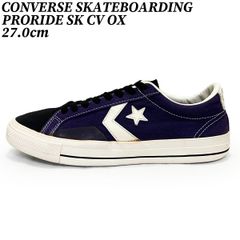 CONVERSE スニーカー コンバース スケートボーディング プロライド パープル ターコイズ 27.0cm CONVERSE SKATEBOARDING PRO RIDE SK CV OX 1CL546 日本国内流通の正規品です 中古 アメリカ ブランド