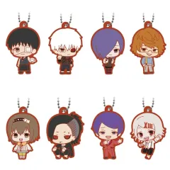 【中古】キーホルダー 全8種セット 「TVアニメ10周年記念 東京喰種トーキョーグール カプセルラバーマスコット」