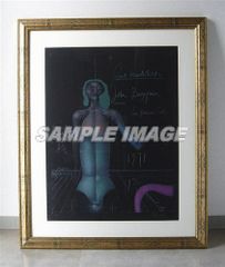 ポール・ヴンダーリッヒ 版画 「A girl for John」【額縁付き】Paul Wunderlich#FA050041