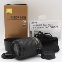 元箱付きで■極上品■ Nikon AF-S DX VR Zoom Nikkor 55-200mm f/4-5.6G IF-ED ニコンDXフォーマット専用#29034
