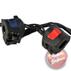 バイク ハンドルスイッチ 左右セット 汎用 社外 22mmハンドル/ホンダ/CB/ATV/バギー/ビックスクーター/修理などに a249
