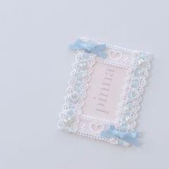 No.8 レースデコ ブルー