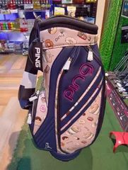 PING トロピカル柄 スタンドバッグ◾️新品未使用◾️レア◾️ピン