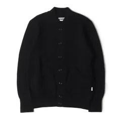 美品 NEIGHBORHOOD ネイバーフッド カーディガン サイズ:S ウールニット カーディガン STADIUM / W-CARDIGAN. LS ブラック 黒 トップス セーター【メンズ】のサムネイル