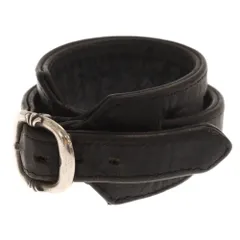 CHROME HEARTS (クロムハーツ) RR TINY BUCKLE/ロックンロール レザーブレスレットのサムネイル