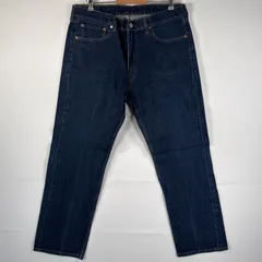 古着 リーバイス Levi's デニムパンツ 505 ブルーデニム ジーンズ ジーパン ストレート 大きいサイズ コインポケット w38 L32 濃紺 メンズ