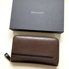 ◇ギャラ付き/美品◇BVLGARI ウィークエンド 長財布 ラウンド