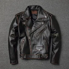 ライダースジャケット 黒 Amazon.co.jp: [VIIBOY] ライダースジャケット 本革 革ジャン 本