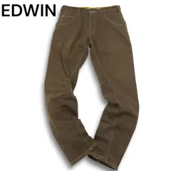 EDWIN エドウィン EREFW7 E-FUNCTION★ 秋冬 裏微起毛 立体裁断 ストレッチ デニム パンツ ジーンズ Sz.S　メンズ