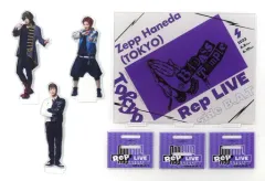 【中古】アクリルスタンド・アクリルパネル ナゴヤ・ディビジョン/Bad Ass Temple 会場限定デザイン アクリルスタンド3個セット 「舞台『ヒプノシスマイク -Division Rap Battle-』 Rule the Stage Rep LIVE 