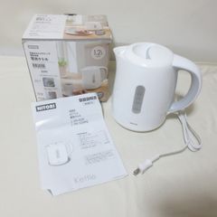 W785　ニトリ　電気ケトル　SN-3228　ホワイト　KETTLE　1.2L