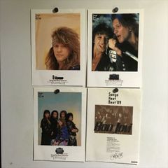 X2195 ◆Bon Jovi　B4サイズ ポスターセット
