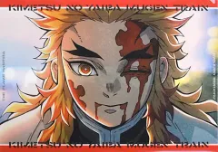 【中古】クリアファイル 煉獄杏寿郎(正面) ランチョンマットケース 第ニ期後半 「劇場版 鬼滅の刃 無限列車編×ufotable Cafe  第二期 後半」