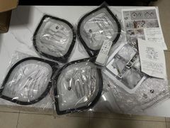 【新品未使用】シーリングライト （ 4灯 ブラック 調光調色 リモコン付き） LED 6畳 おしゃれ 北欧 天井直付灯 調光調色  照明器具  日本語説明書付 引掛対応 工事不要