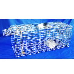 アニマルキャッチャー トラップ Mサイズ 小動物用 捕獲器 保護器 バネ式 害獣 小動物キャッチャー