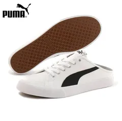 ☆プーマ PUMA 新品 メンズ BARI MULE スリッポン シューズ 靴 スニーカー サンダル 白 ホワイト 27CM [371318021N-270] 十☆QWER☆
