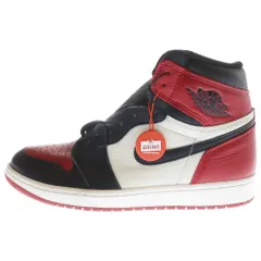 NIKE (ナイキ) AIR JORDAN 1 RETRO HIGH OG BRED TOE 555088-610 エアジョーダン1 ブレッドトゥ ハイカットスニーカー レッド/ブラック US9/27cm