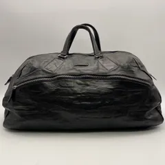 Daniel & Bob ブラックレザーボストンバッグ ボストンバッグ｜ダニエル アンド ボブ Daniel&Bob オフィシャル