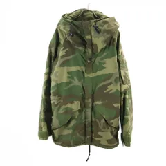 アメリカ軍 90s ゴアテックス ECWCS イクワックス ウッドランドカモ パーカー S カーキ US ARMY 迷彩 ミリタリー ジャケット メンズ