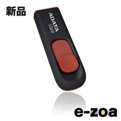ADATA  エイデータ USB2.0 フラッシュメモリ 8GB スライド式 ブラック レッド AC008-8G-RKD (2533799)