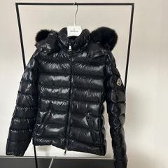 モンクレール MONCLER★BADYFUR★ブラック★リアルフォックスファー