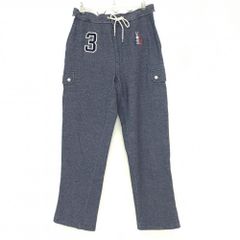 ★SALE20％OFF★【美品】サイコバニー カーゴパンツ ネイビー×白 スウェット ウエストゴム＆調節紐 メンズ XL  ゴルフウェア Psycho Bunny
