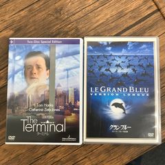 （洋画DVD）「ターミナル」「グラン・ブルー（グレート・ブルー完全版）」//250282-YP/GF10192