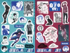 【中古】シール・ステッカー [単品] 糸師凛＆糸師冴 ステッカー2枚セット 「コミックス ブルーロック 第28巻 特装版」 同梱特典