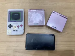 KA921 任天堂ゲーム機本体　4点セット　3DS・ゲームボーイアドバンスSP・ゲームボーイポケット　ジャンク品扱い