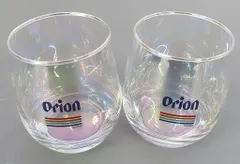 【中古】グラス Orionオーロラグラス2Pセット 「オリオンビール」 GiGO限定