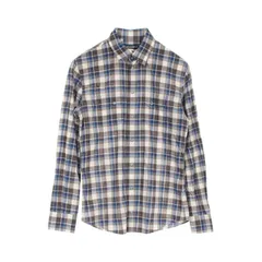 ドルチェアンドガッバーナ DOLCE & GABBANA その他トップス SICILIA G5BA3T ブラウン コットン チェックシャツ メンズ Used Aのサムネイル