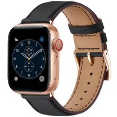 コンパチブル アップルウォッチ バンド 革 46mm 42mm 44mm 45mm 49mm 40mm 41mm 38mm コンパチブル Apple Watch バンド 本革 レザー ビジネス 男女兼用 コンパチブル iWatch Ultra/Ultra2