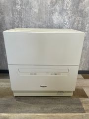 【中古】Panasonic 電気食器洗い乾燥機 NP-TA3-W 2019年製