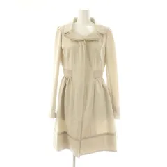 RENEルネロングフーディカメリアフロントジップ34 36 スプリングコート René - ☆美品☆René /ルネ ジップアップ フレアコ―ト コットン