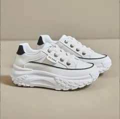 厚底スニーカー レディース インヒールスニーカー シークレットシューズ レディーススニーカー 運動靴 ヒールアップ 軽量 美脚 疲れにくい 