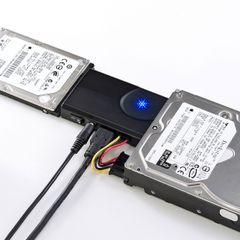 IDE & SATA to USB アダプタ UNI-AD-SAIDEU2/N - メルカリ