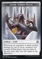 未使用保管　【Foil】■ボーダーレス■　蜘蛛の女王、ロルス　4枚セット 楽天市場】ロルス mtgの通販