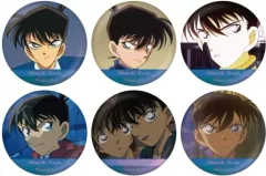 【中古】バッジ・ピンズ 全6種セット 「名探偵コナン 場面写トレーディングホログラム缶バッジ 工藤新一collection vol.2」