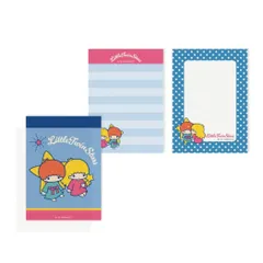 【メール便】リトルツインスターズ キキ＆ララ メモ帳 ミニメモパッド ヴィンテージレトロ サンリオ エムプラン 新学期準備文具 かわいい キャラクター グッズ 