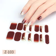 Z103 ネイルシール 貼るだけ ジェルネイル 3D 時短簡単お手軽 セルフネイル マニキュア 張るだけ ウエディング 手用 夏 デコシール 柄花フラワー蝶バラ星ボタニカル かわいい シンプル ブライダル シルバー ゴールド ホワイト グラデーション 単色★4