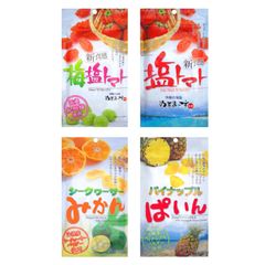 塩 トマト 梅 塩トマト シークヮーサーみかん パイナップル 4点 セット ぬちまーす マース まーす 沖縄
