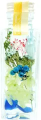 LAGOM ハーバリウム MUU 母の日 贈り物 誕生日 記念日 プレゼント 花 結婚祝い 敬老 ギフト( ブルー)