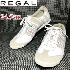 ✨美品✨REGAL リーガル スニーカー 本革×スエード ホワイト 24.5cm