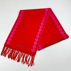 美品★LOUIS VUITTON・ルイヴィトン レディース エシャルプ フラワーズ ブランドロゴ刺繍 カシミヤ マフラー/イタリア製 フリンジ ブランド 秋冬物 ファッション 小物 レディース カジュアル カシミヤマフラー