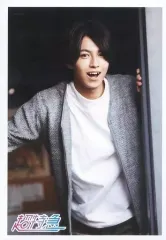 【中古】生写真(男性) 超特急/タカシ(松尾太陽)/膝上・衣装グレー・白・口開け・左手壁/「CHRISTMAS ONEMAN LIVE Fantasy Love Train～君の元までつながるRail～」生写真 第12弾